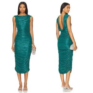 New Sabina Musayev Supernova Dress in Teal
